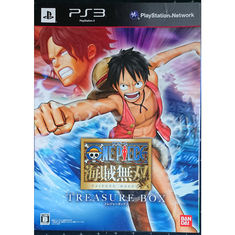 【PS3-GAME】限定版 海賊無雙 ONE PIECE 寶箱版 TREASURE BOX 純日版 海賊王 航海王 1