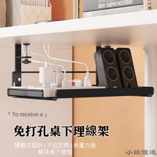 【苔蘚】 桌下理線架 電線收納 電腦置物架 排插收納架 理線盒 理線器 理線架 集線器收納 桌下集線器 桌下理線器