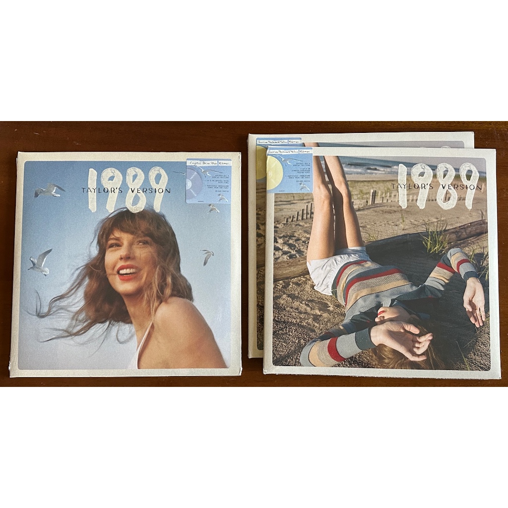 Taylor Swift 1989 Taylor's version 黑膠 黃色 藍色 現貨 泰勒絲 限量 限定 全新