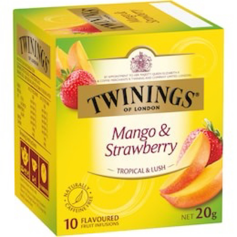 [Twinings 唐寧茶] 芒果&amp;草莓茶