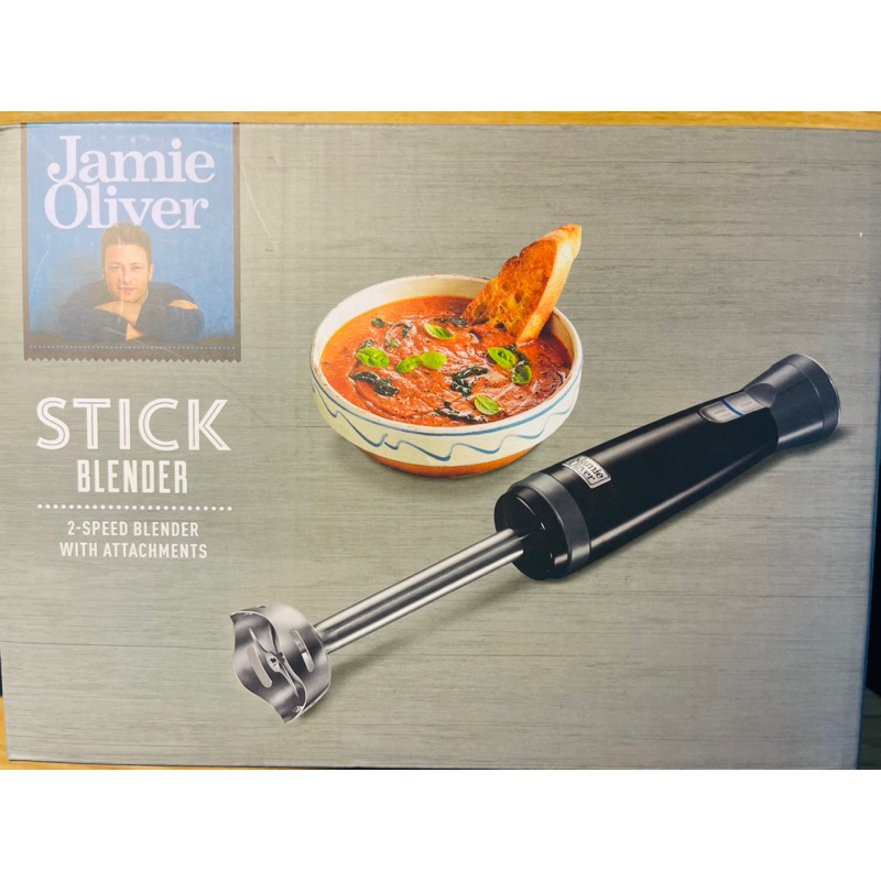 ［全新轉售附盒］傑米奧利佛Jamie Oliver電動調理攪拌棒三件組