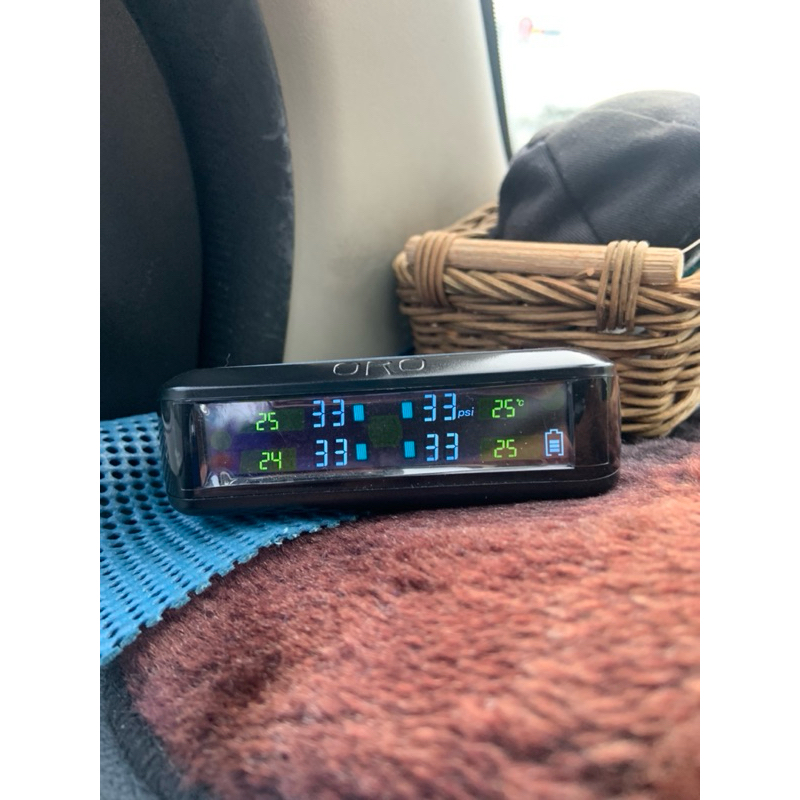 【ORO TPMS】W427-A 胎壓偵測 (太陽能) 無需接線