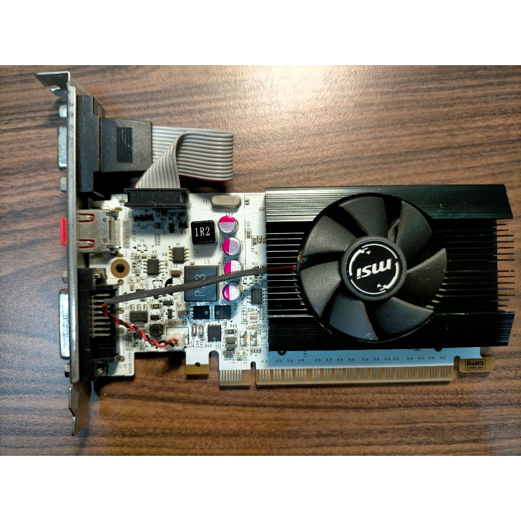 E.PCI-E顯示卡-微星N730K-2GD5LP/OCV1 MS-V809 64位 HDMI 雪精靈 直購價370