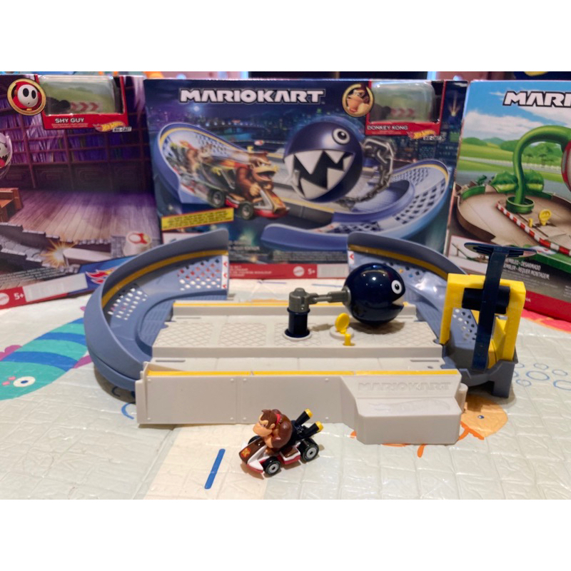 風火輪Mario Kart系列軌道組 超級瑪利歐  款式：鐵球汪汪（已組裝好）