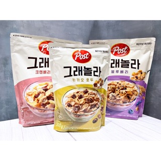 韓貨舖子🇰🇷 特價 韓國 Post 大包 麥片 即食麥片 藍莓 莓果 可可核桃 糙米大麥