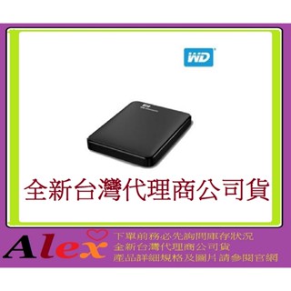 全新全新臺灣代理商公司貨 WD Elements 2T 2TB USB3.0 2.5吋行動硬碟
