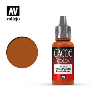 Vallejo AV水漆 遊戲色彩 寄生蟲棕色 17ml 貨號 AV72042