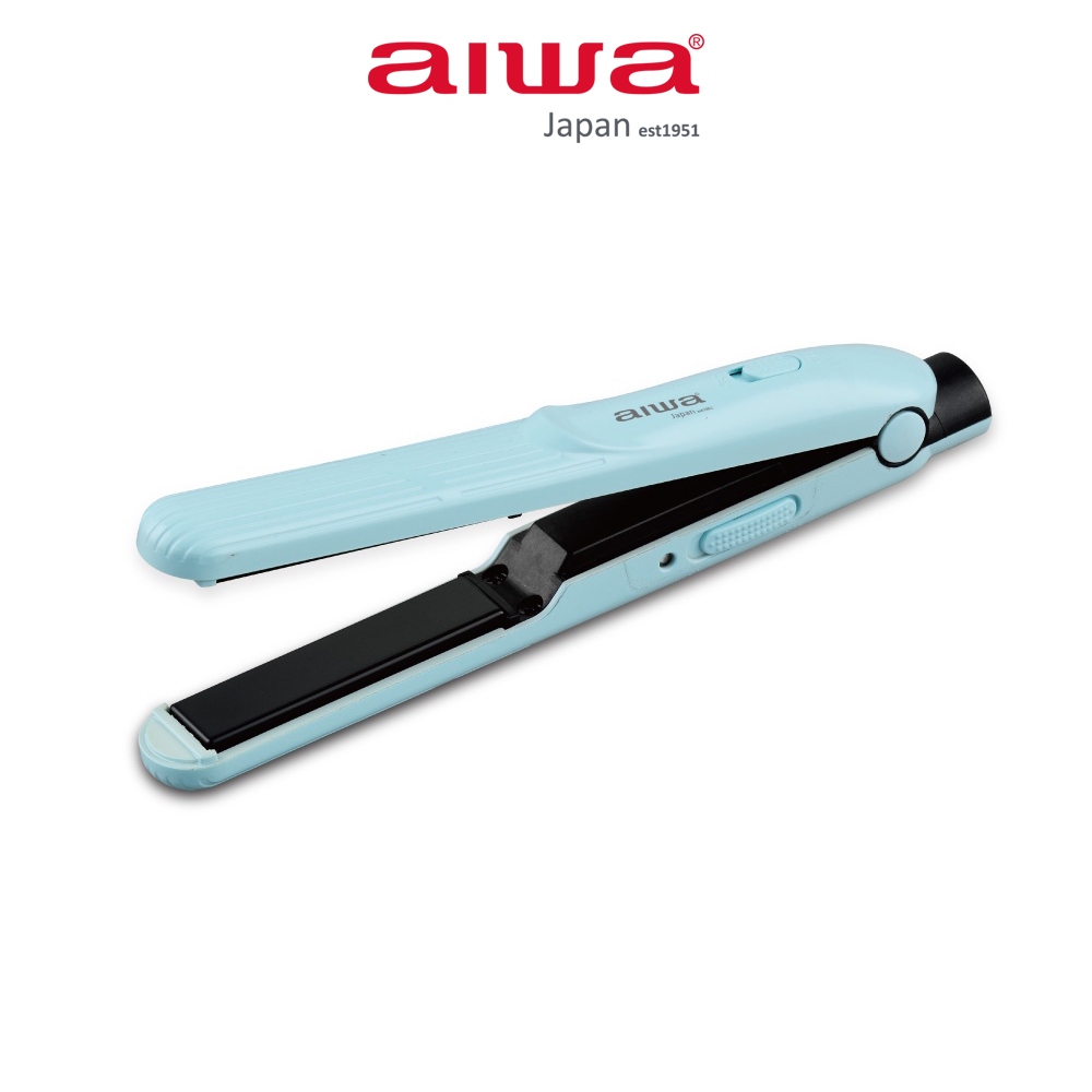 AIWA 愛華 USB迷你直髮夾 BY-636 (藍/紫色) 『福利品』