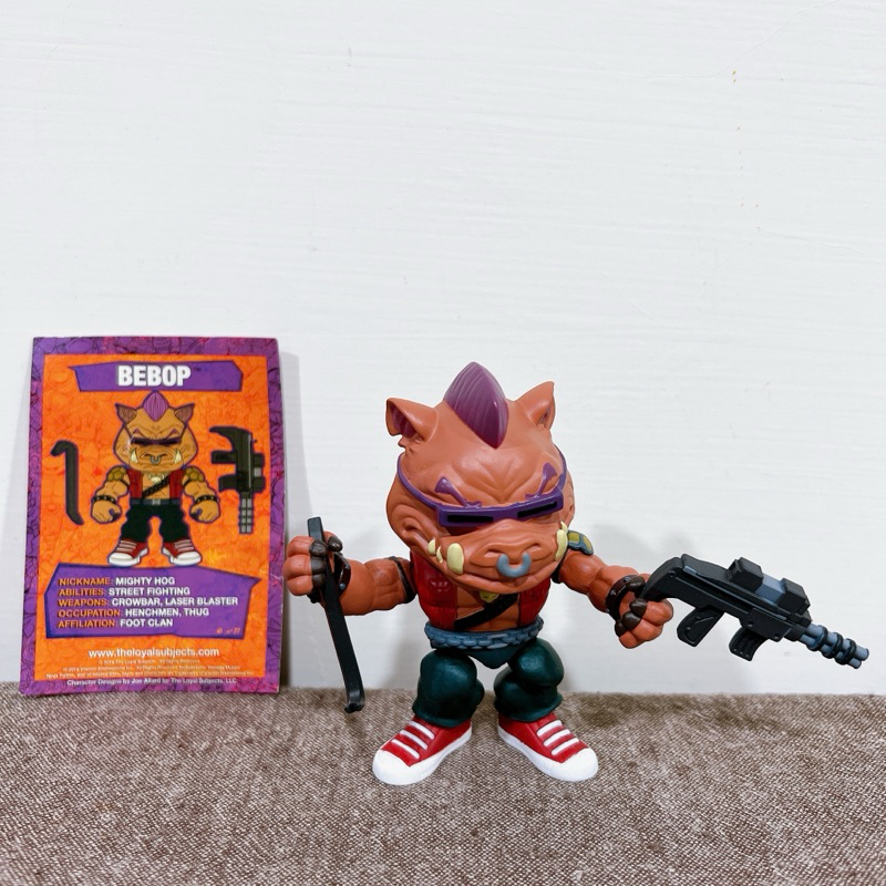 🐗TMNT Bebop 正版 The Loyal Subjects 忍者龜 豪豬 玩具 公仔