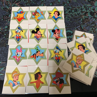 迪士尼貼紙 星星造型貼紙 (1入3張,款式隨機)