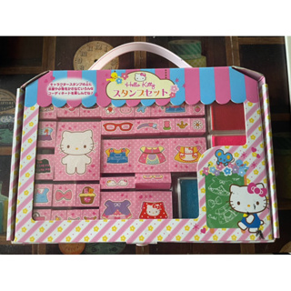 Sanrio Hello Kitty紙娃娃造型印章組