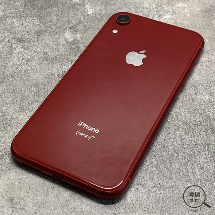 『澄橘』Apple iPhone XR 64GB (6.1吋) 紅 二手 無盒《歡迎折抵 手機租借》A64884