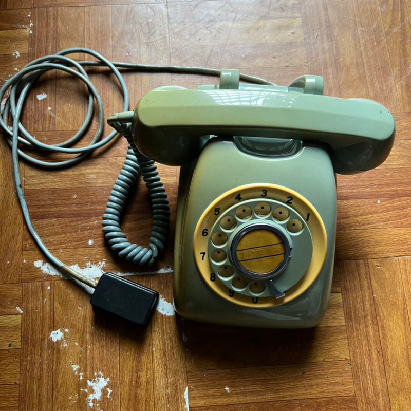 早期 轉盤電話 古董
