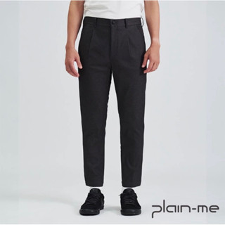 plain-me 1616 吸濕排汗打褶長褲 (深藍/灰/麻花灰) COP1676 <男女款 長褲 褲子>