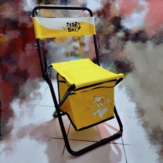 （議價品）Bar 麒麟啤酒 霸 折疊椅 露營椅 童軍椅 保冷袋 隨興喝 保冰椅