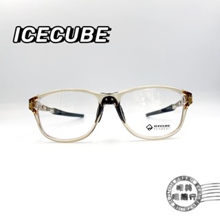 ICECUBE-臺灣製/Designer Y C1 透明茶色/運動光學鏡架/明美鐘錶眼鏡