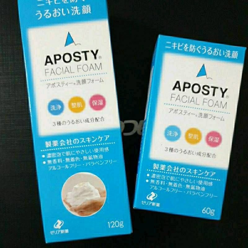 全新現貨 日本 APOSTY 15g 60g 120g軟膏 粉刺洗面乳 洗顏料 保濕 控油 泡沫細緻溫和 洗臉