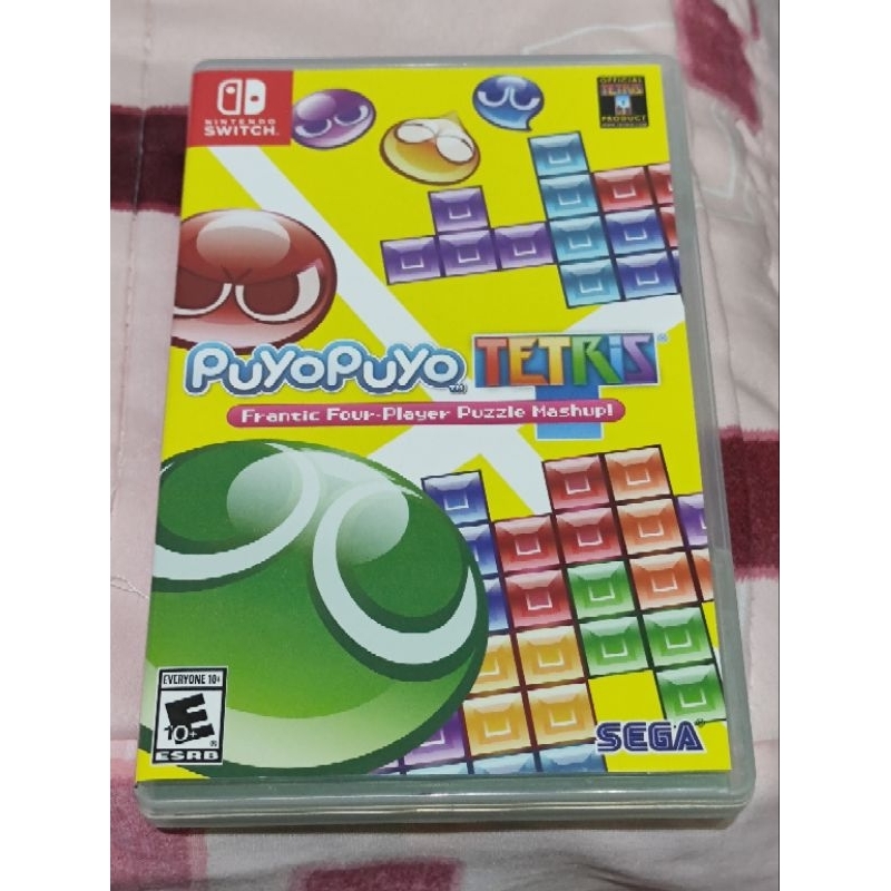 Switch NS PuyoPuyo Tetris 魔法氣泡俄羅斯方塊 美版英文 二手