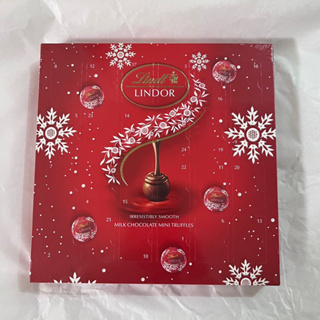 最後出清⭐️LINDT 瑞士蓮迷你牛奶巧克力球聖誕倒數月曆 降臨曆 可當復活節彩蛋來藏😎