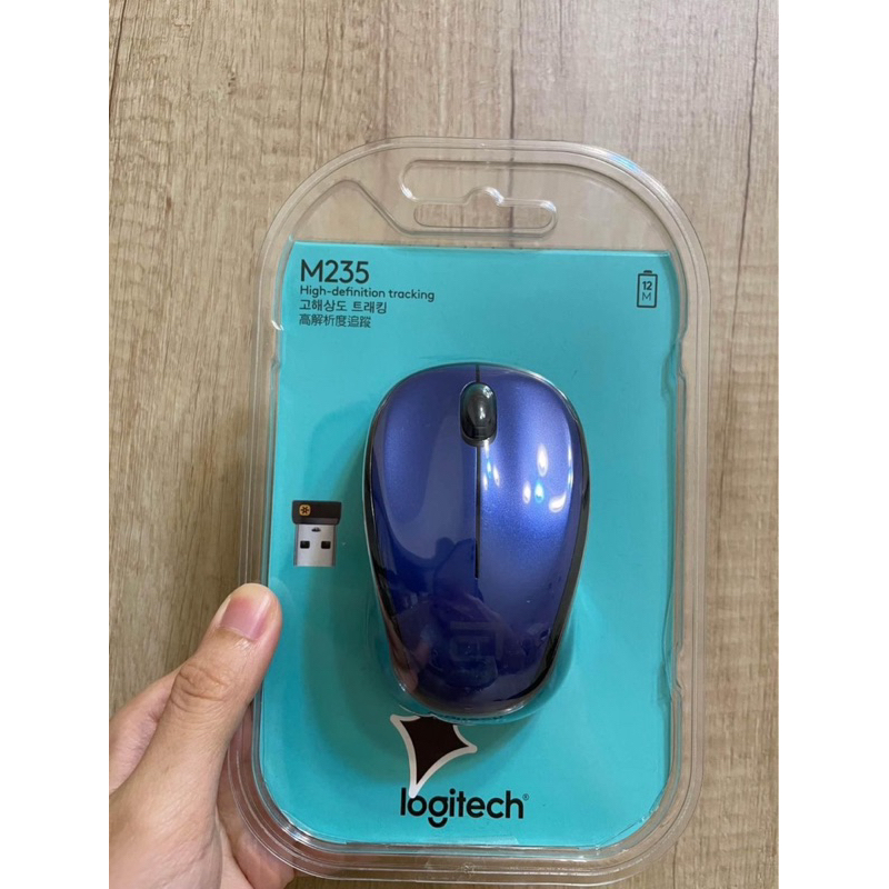 全新 羅技Logitech M235藍色