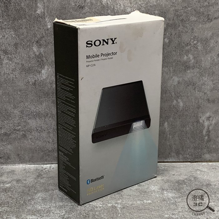 『澄橘』SONY MP-CL1A 行動 微型 投影機 公司貨 黑 二手 中古《歡迎折抵 3C租借 3C出租》B02237