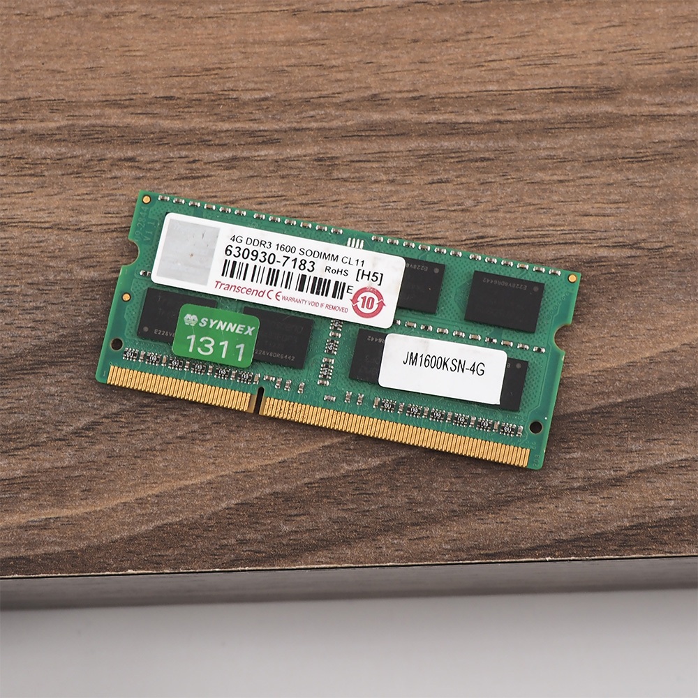 ✦二手8成新✦Transcend 4GB 204 DDR3 SO-DIMM 1600 桌上型  記憶體