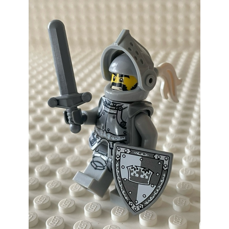 LEGO樂高 71000 第9代人偶包 4 號 中古世紀 騎士 皇冠騎士