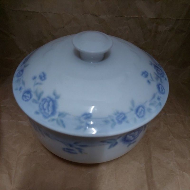 二手 陶瓷碗 湯碗 麵碗 直桶深碗 白玉陶瓷碗 似泡麵碗 含蓋