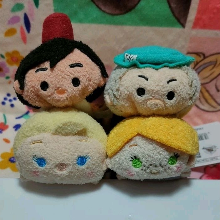 迪士尼 tsum tsum S號 娃娃 阿拉丁 愛麗絲夢遊仙境 瘋帽 冰雪奇緣2 艾紗 愛紗 長髮公主 魔髮奇緣 樂佩