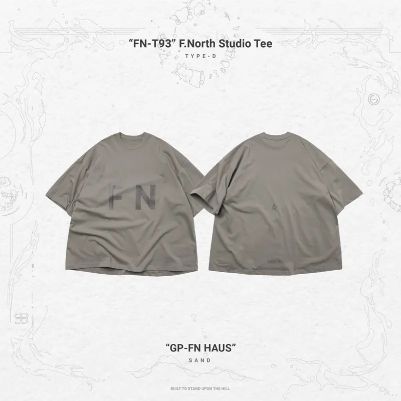 「1號」GOOPIMADE “FN-T93” F.North Tee - Edition 2 D