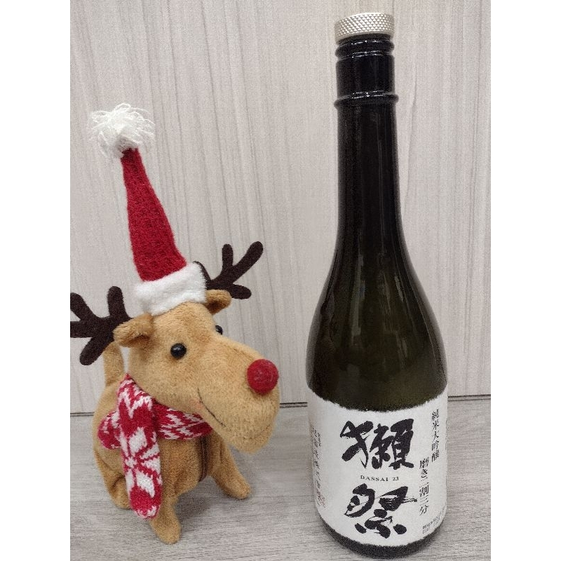 【水瓶座】日本獺祭清酒瓶 / 瀨祭 720ml  (空酒瓶 / 玻璃水瓶 / 藝術擺飾品 / 釀酒瓶)