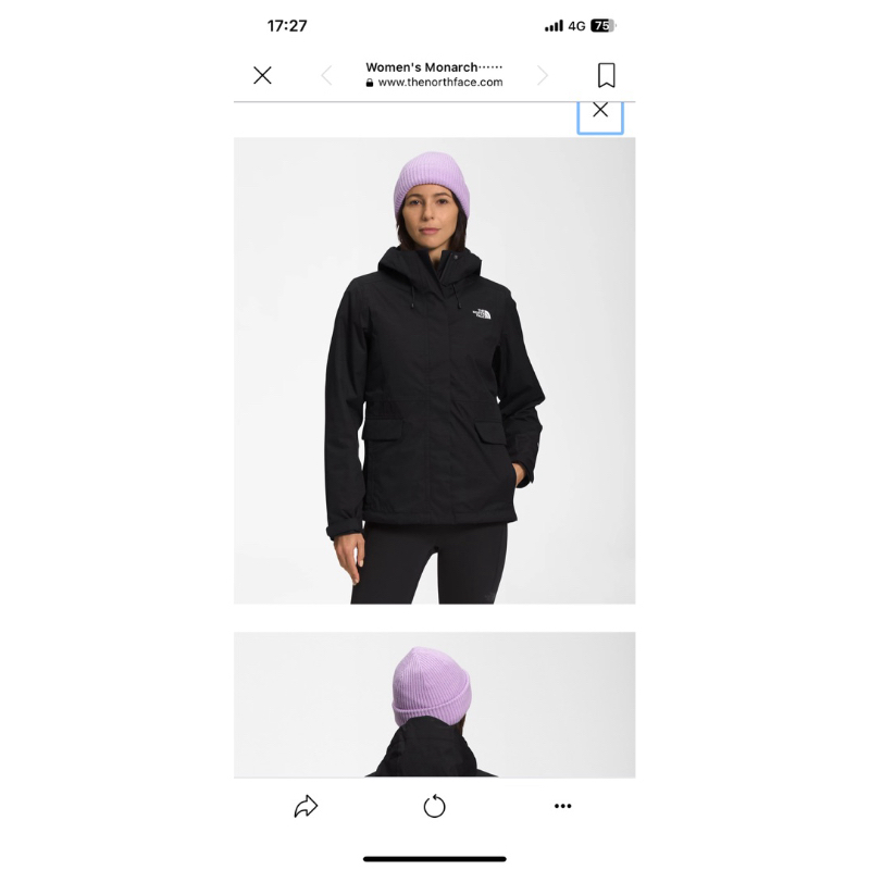 The north face cheap women's monarch triclimate jacket