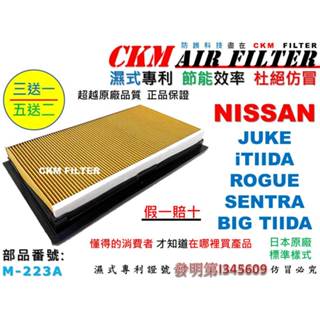 【CKM】日產 NISSAN BIG TIIDA iTIIDA SENTRA JUKE ROGUE 引擎濾網 空氣濾網