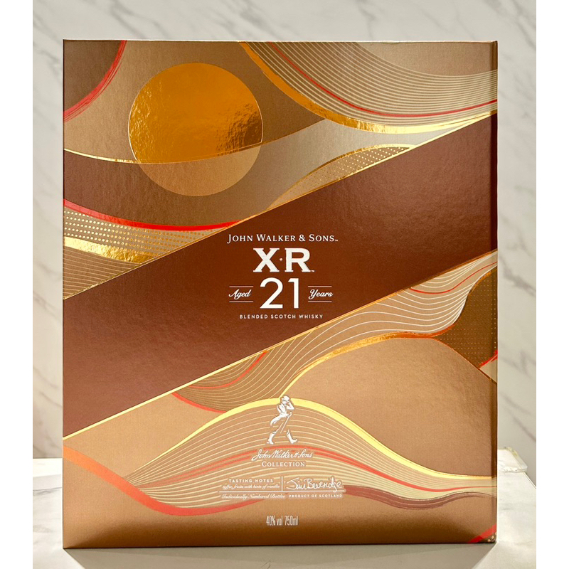 🇬🇧約翰走路 JOHNNIE WALKER XR21 蘇格蘭威士忌 0.75L「空盒」