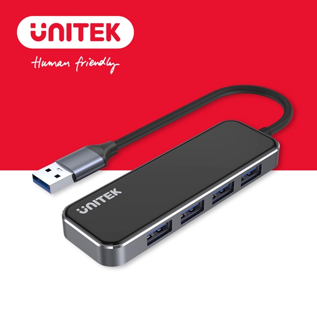 UNITEK  USB 3.0   USB-A 4Port HUB 集線器  (Y-H1109A)