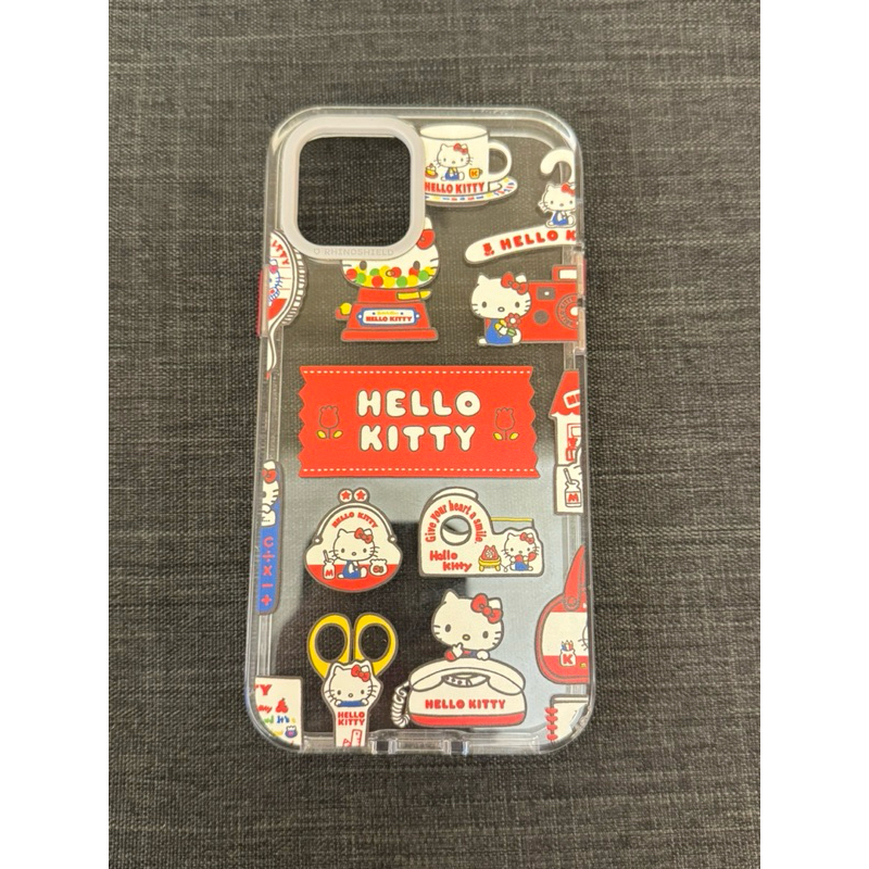 Iphone12二手犀牛盾手機殼-Hello Kitty