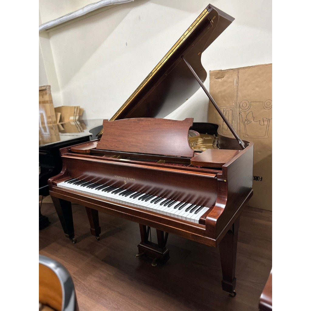 STENWAY  &amp; SONS  史坦威 M170 / 272991 原木平光 平台鋼琴 演奏鋼琴 二手、古董鋼琴