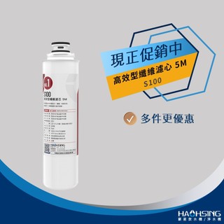 【思維康SWEETCOM】豪星 HAOHSING S100 高效型纖維濾芯 原廠公司貨/開發票