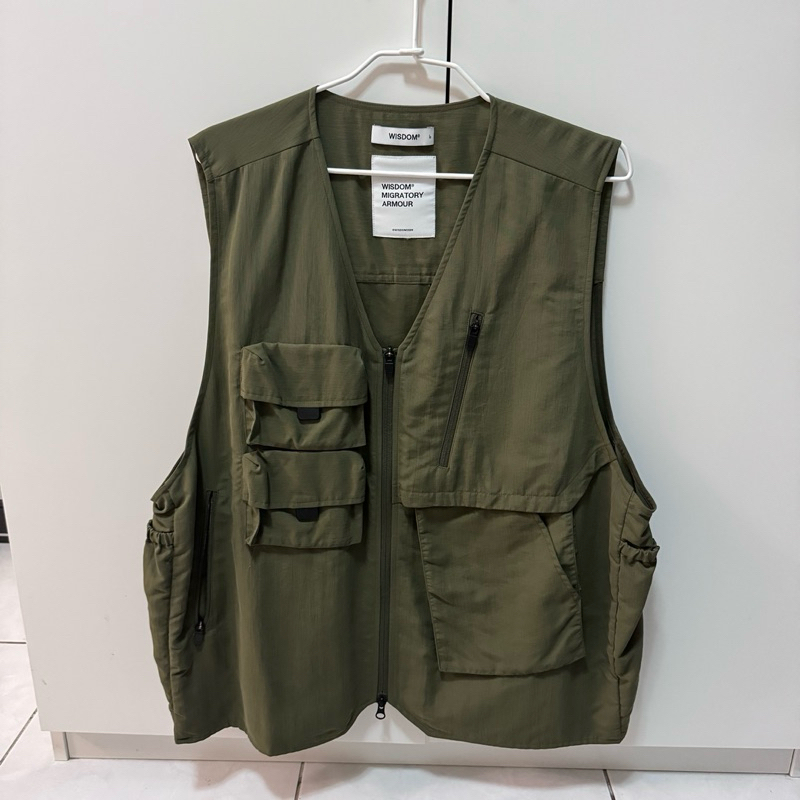 【二手免運】WISDOM WMA Tactical Vest 機能背心 橄欖綠 L號