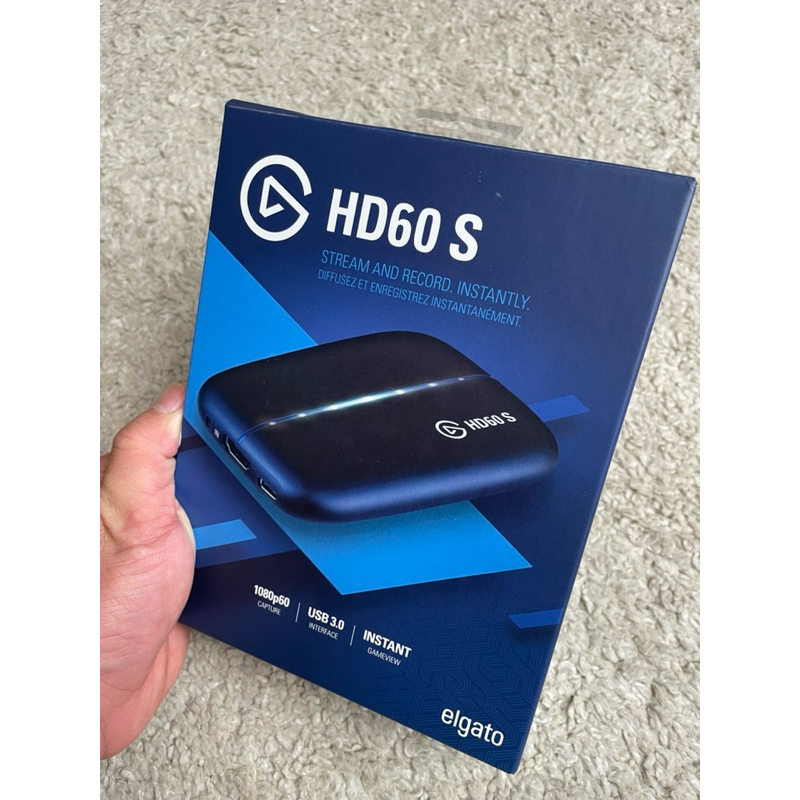 美國 Elgato 遊戲 HD60 S 擷取盒 高畫質 影像