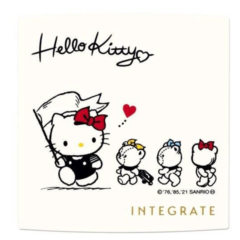 全新現貨 INTEGRATE櫻特芮粉餅盒 Hello Kitty款❤️ 無粉芯無粉撲