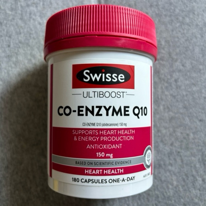 SWISSE ULTIBOOST Co-Enzyme Q10 澳洲 180顆(效期2026一月)