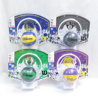 Wilson 威爾森 NBA 迷你籃板 含小球 WTBA1302- 勇士隊/籃網隊/湖人隊/賽爾蒂克隊