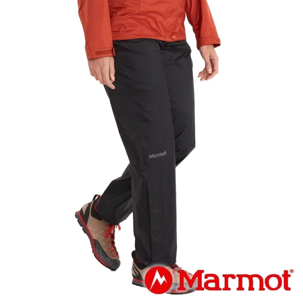 【Marmot】女防水透氣長褲『黑』46730S