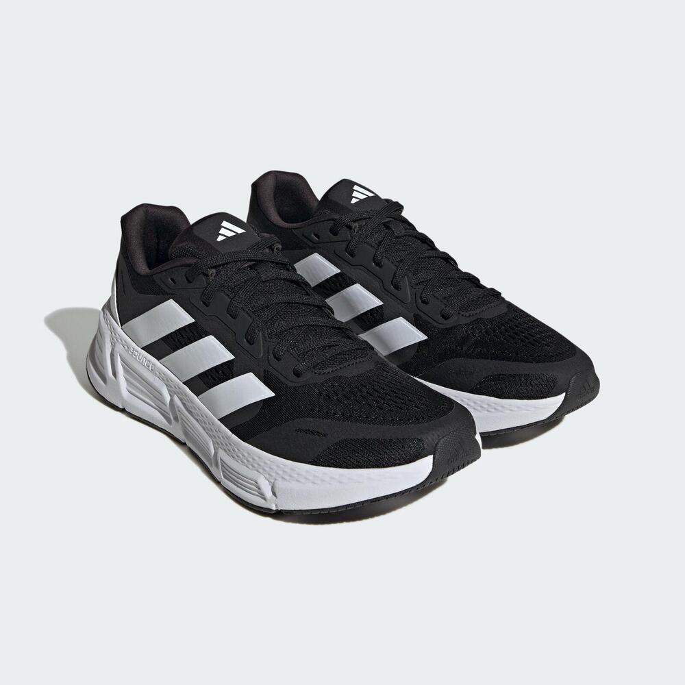 Adidas Questar 2 M  男 慢跑鞋  黑白 IF2229【S.E運動】