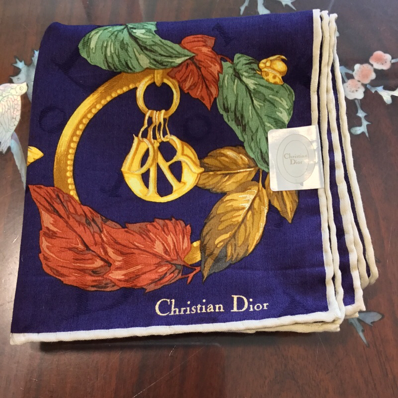 日本名牌手帕Christian Dior