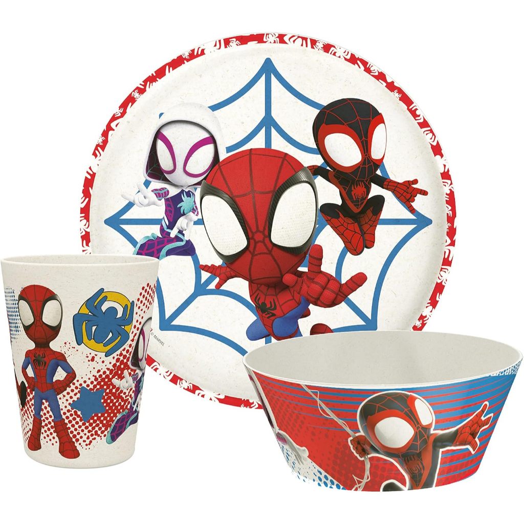 預購❤️正版❤️ 美國迪士尼 MARVEL 蜘蛛人 spidey 兒童 餐具 餐盤 水杯 餐碗 無毒 杯子 水杯
