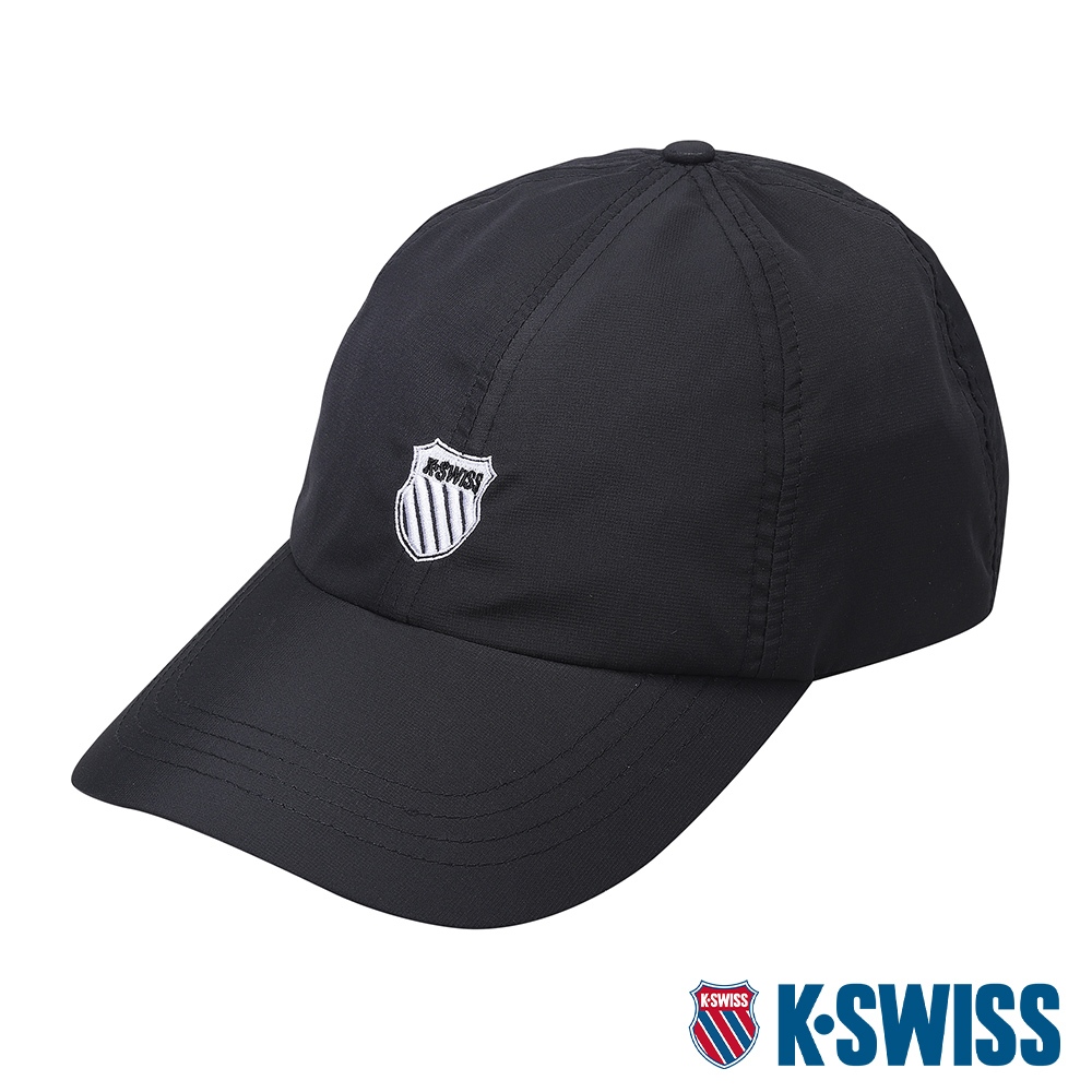 K-SWISS Performance Cap排汗運動帽-黑