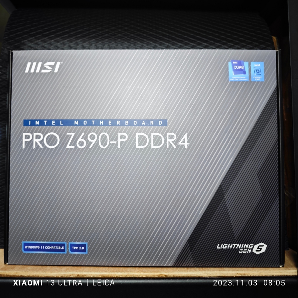 現貨優惠✨【MSI 微星】PRO Z690-P DDR4 主機板 ATX/D4/LGA1700/Z690 Intel