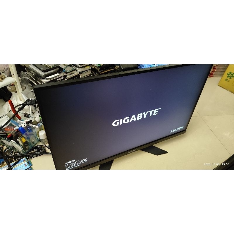 自取 更換 全新面板漂亮 電競螢幕 165Hz 技嘉  G27F-2 FHD 27 lcd 8bit 保到24年9月